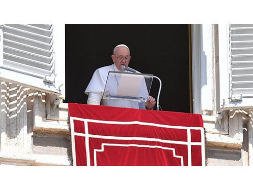 Popiežius: nedejuokime, kai slegia sunkumai, kūrybingai ieškokime sprendimų
